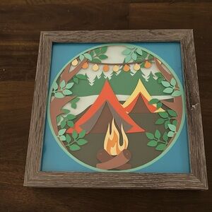 Holiday Camping Art Work